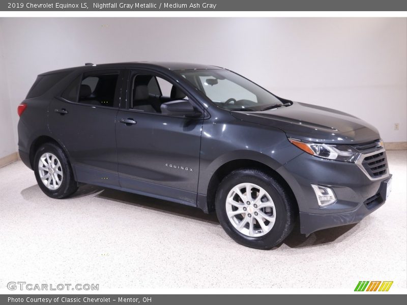 Nightfall Gray Metallic / Medium Ash Gray 2019 Chevrolet Equinox LS