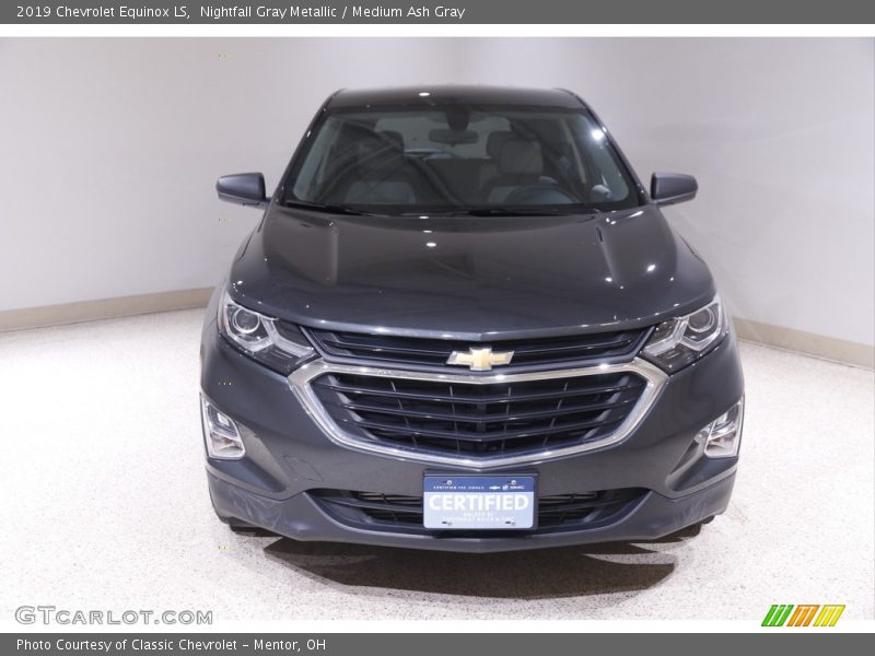 Nightfall Gray Metallic / Medium Ash Gray 2019 Chevrolet Equinox LS