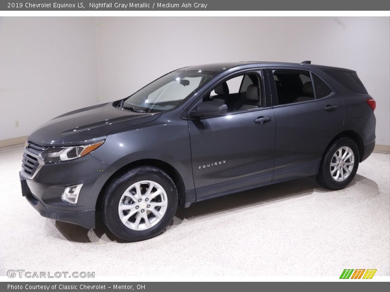 Nightfall Gray Metallic / Medium Ash Gray 2019 Chevrolet Equinox LS