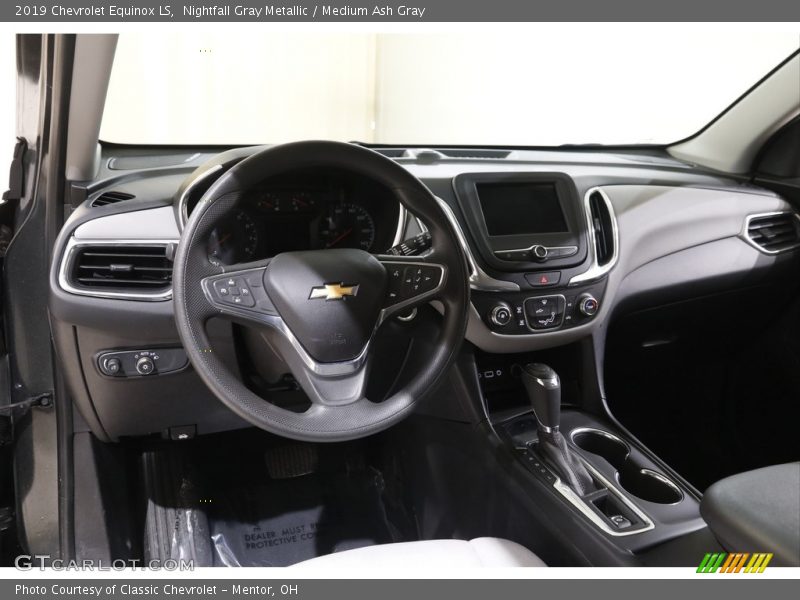 Nightfall Gray Metallic / Medium Ash Gray 2019 Chevrolet Equinox LS