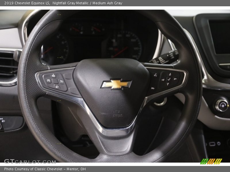 Nightfall Gray Metallic / Medium Ash Gray 2019 Chevrolet Equinox LS