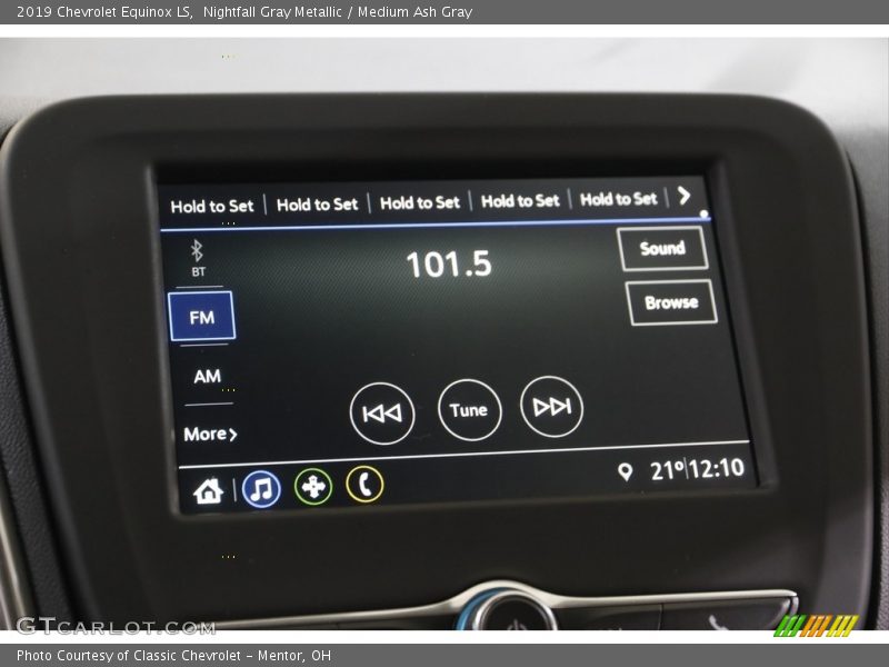 Nightfall Gray Metallic / Medium Ash Gray 2019 Chevrolet Equinox LS