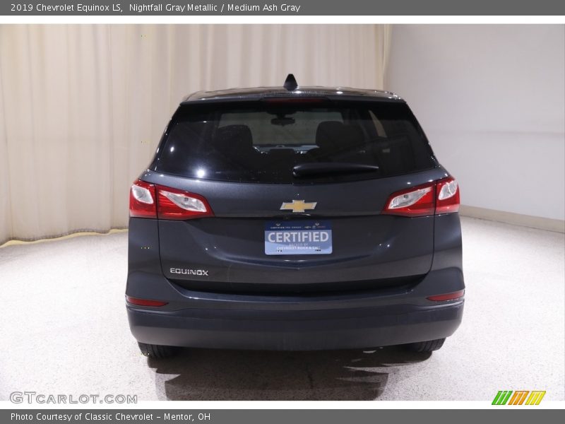 Nightfall Gray Metallic / Medium Ash Gray 2019 Chevrolet Equinox LS