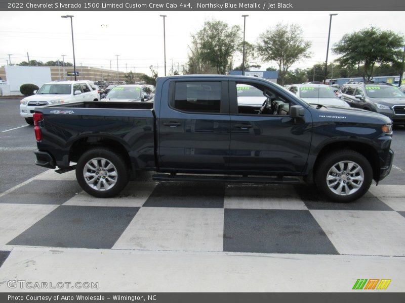  2022 Silverado 1500 Limited Custom Crew Cab 4x4 Northsky Blue Metallic