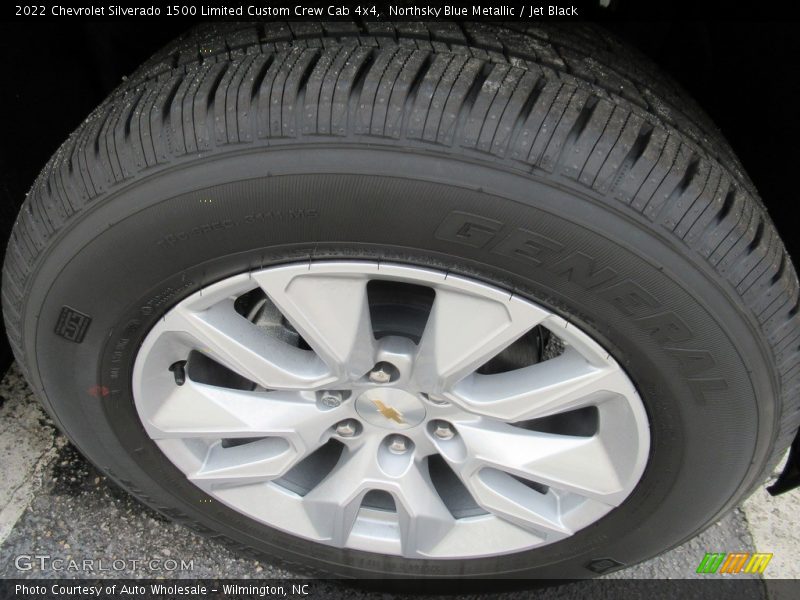  2022 Silverado 1500 Limited Custom Crew Cab 4x4 Wheel
