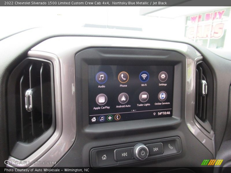 Controls of 2022 Silverado 1500 Limited Custom Crew Cab 4x4