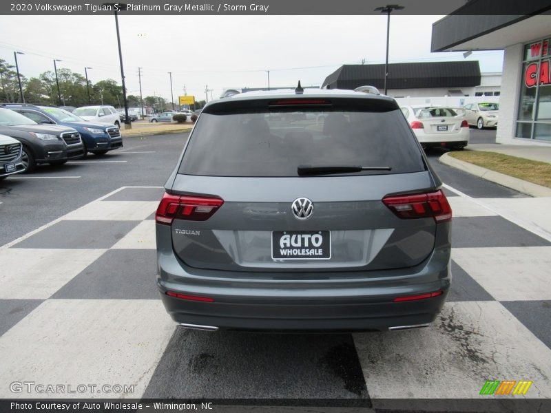 Platinum Gray Metallic / Storm Gray 2020 Volkswagen Tiguan S