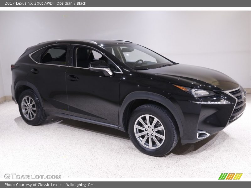 Obsidian / Black 2017 Lexus NX 200t AWD