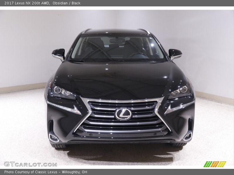 Obsidian / Black 2017 Lexus NX 200t AWD