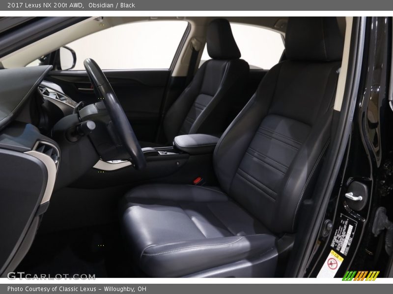 Obsidian / Black 2017 Lexus NX 200t AWD