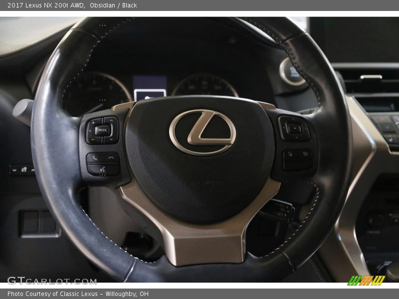 Obsidian / Black 2017 Lexus NX 200t AWD