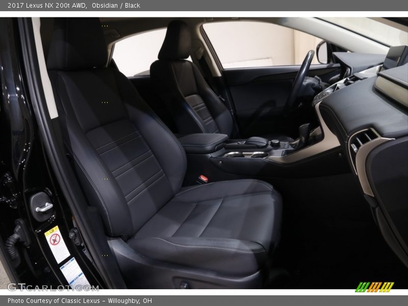 Obsidian / Black 2017 Lexus NX 200t AWD