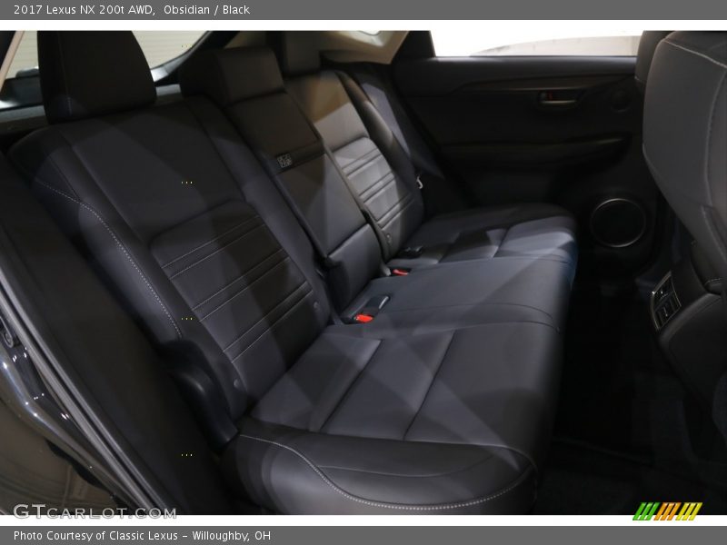 Obsidian / Black 2017 Lexus NX 200t AWD