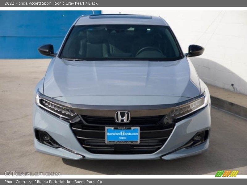 Sonic Gray Pearl / Black 2022 Honda Accord Sport