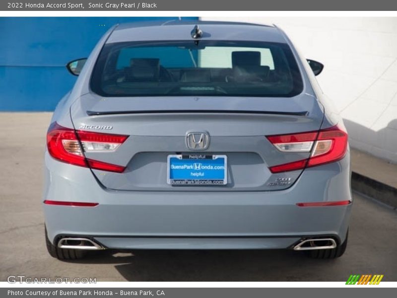 Sonic Gray Pearl / Black 2022 Honda Accord Sport