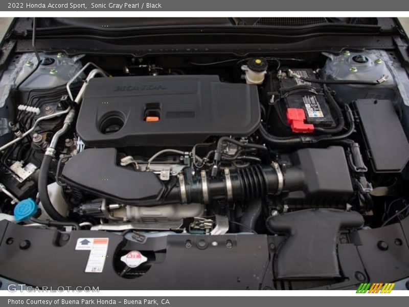  2022 Accord Sport Engine - 2.0 Liter Turbocharged DOHC 16-Valve i-VTEC 4 Cylinder