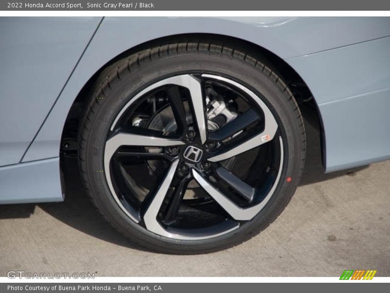 Sonic Gray Pearl / Black 2022 Honda Accord Sport