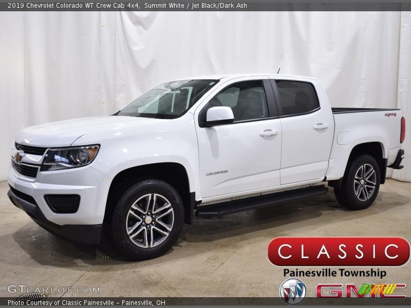 Summit White / Jet Black/Dark Ash 2019 Chevrolet Colorado WT Crew Cab 4x4