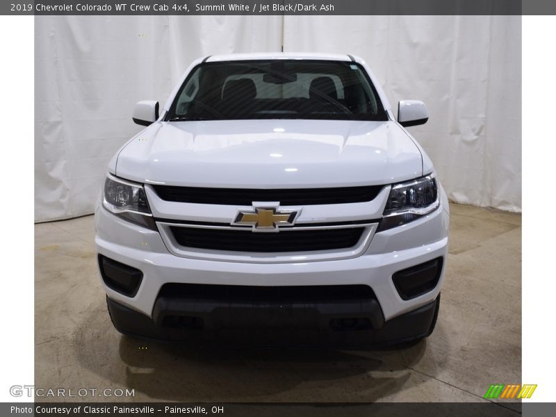 Summit White / Jet Black/Dark Ash 2019 Chevrolet Colorado WT Crew Cab 4x4