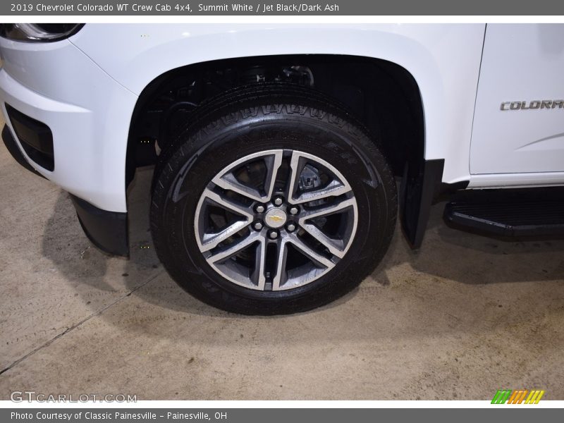 Summit White / Jet Black/Dark Ash 2019 Chevrolet Colorado WT Crew Cab 4x4