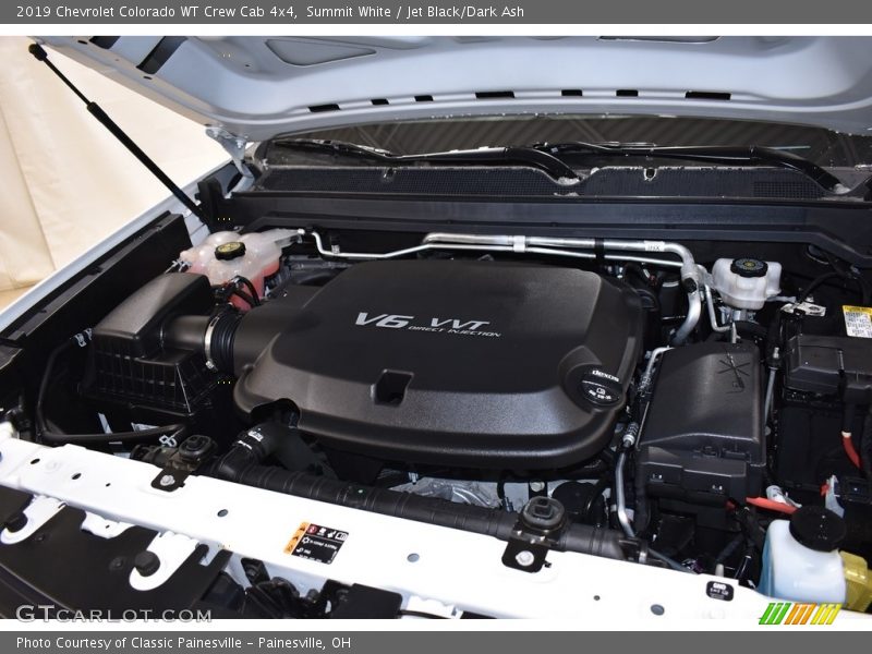 Summit White / Jet Black/Dark Ash 2019 Chevrolet Colorado WT Crew Cab 4x4