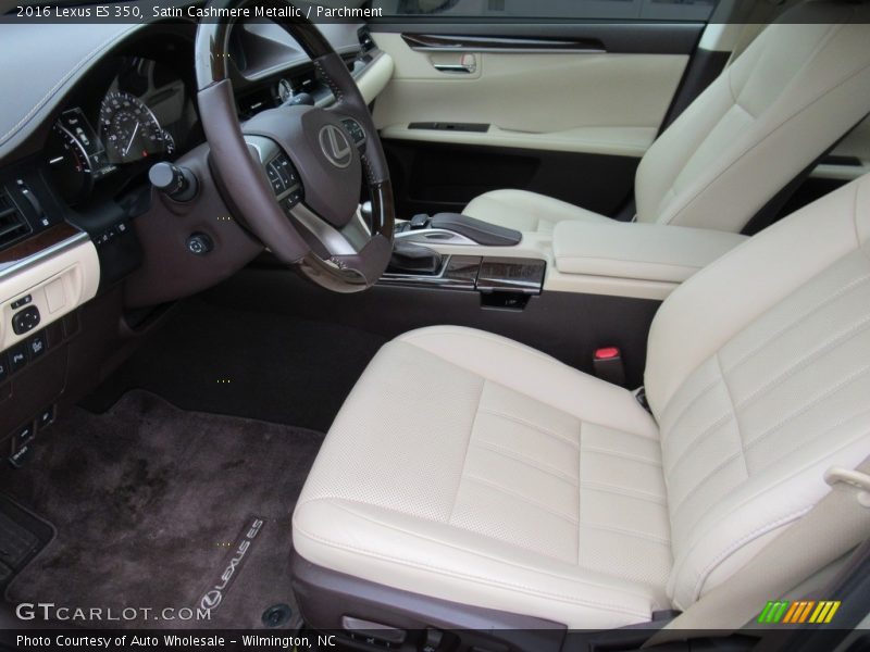 Front Seat of 2016 ES 350
