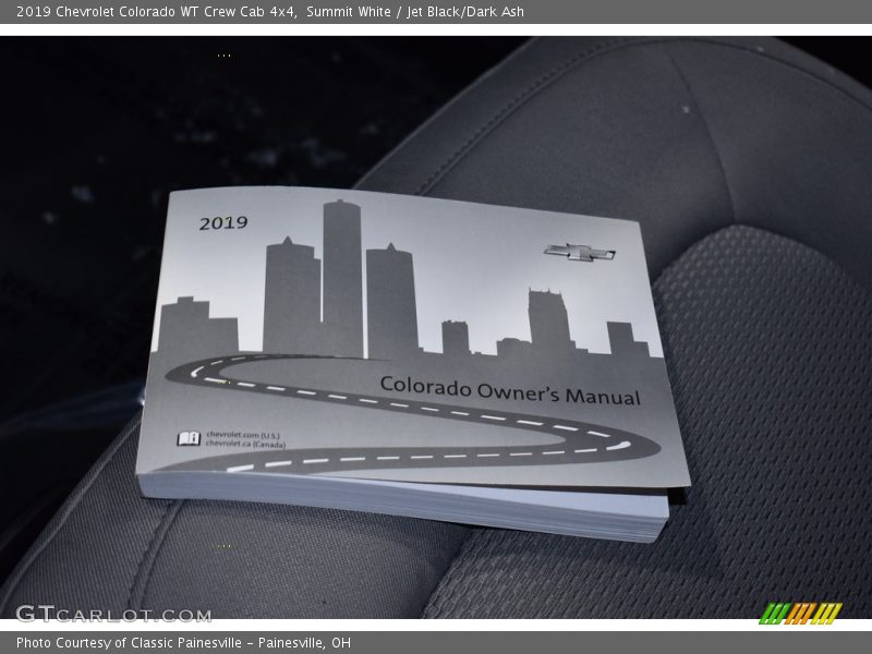 Summit White / Jet Black/Dark Ash 2019 Chevrolet Colorado WT Crew Cab 4x4