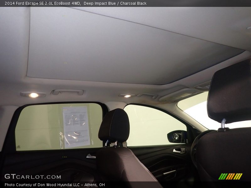 Deep Impact Blue / Charcoal Black 2014 Ford Escape SE 2.0L EcoBoost 4WD