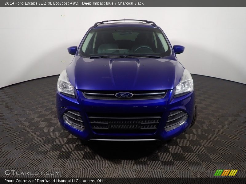 Deep Impact Blue / Charcoal Black 2014 Ford Escape SE 2.0L EcoBoost 4WD