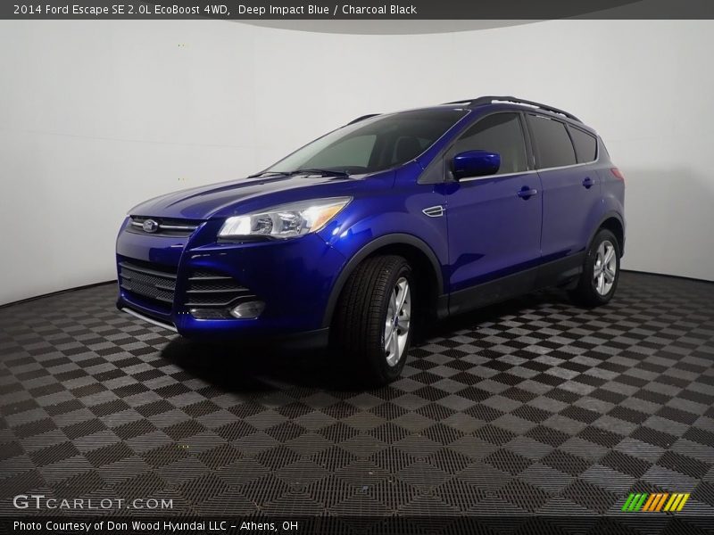 Deep Impact Blue / Charcoal Black 2014 Ford Escape SE 2.0L EcoBoost 4WD