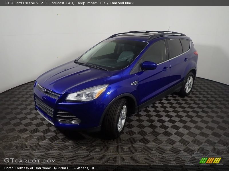 Deep Impact Blue / Charcoal Black 2014 Ford Escape SE 2.0L EcoBoost 4WD