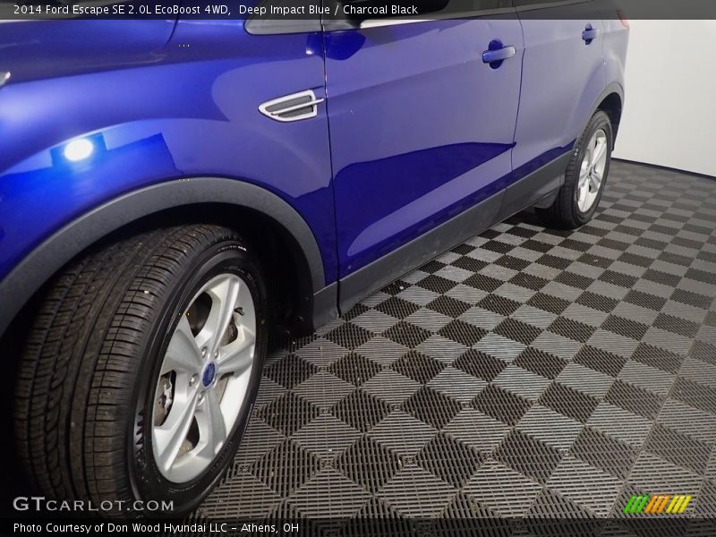Deep Impact Blue / Charcoal Black 2014 Ford Escape SE 2.0L EcoBoost 4WD