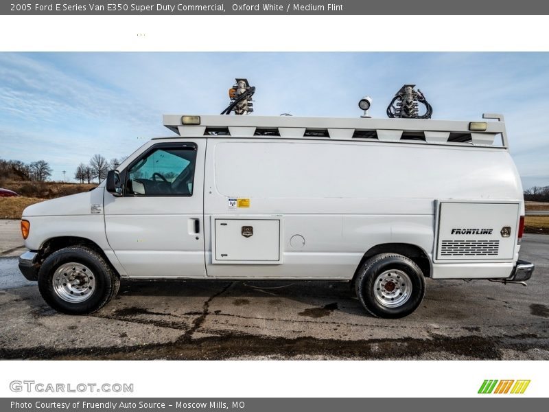 Oxford White / Medium Flint 2005 Ford E Series Van E350 Super Duty Commercial