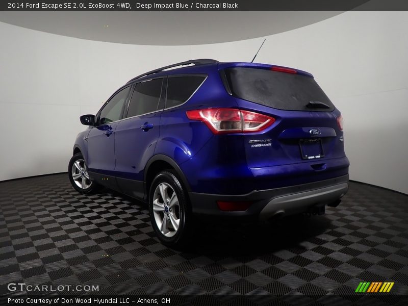 Deep Impact Blue / Charcoal Black 2014 Ford Escape SE 2.0L EcoBoost 4WD