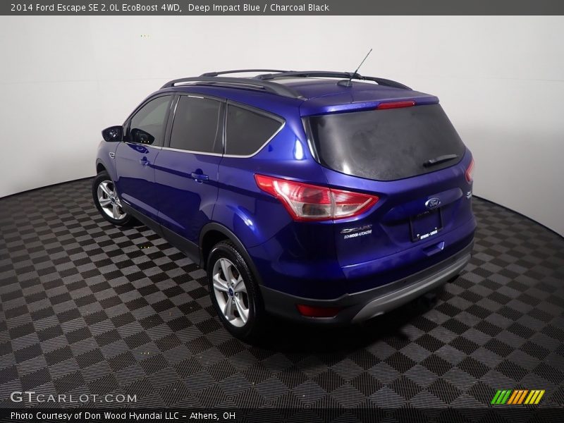 Deep Impact Blue / Charcoal Black 2014 Ford Escape SE 2.0L EcoBoost 4WD