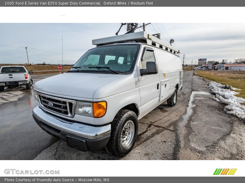 Oxford White / Medium Flint 2005 Ford E Series Van E350 Super Duty Commercial