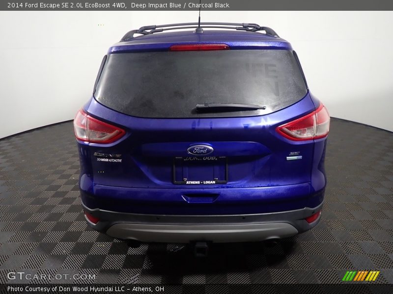 Deep Impact Blue / Charcoal Black 2014 Ford Escape SE 2.0L EcoBoost 4WD
