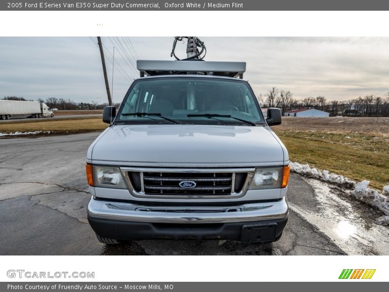 Oxford White / Medium Flint 2005 Ford E Series Van E350 Super Duty Commercial
