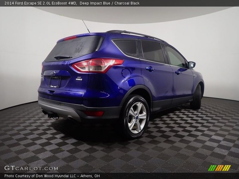 Deep Impact Blue / Charcoal Black 2014 Ford Escape SE 2.0L EcoBoost 4WD
