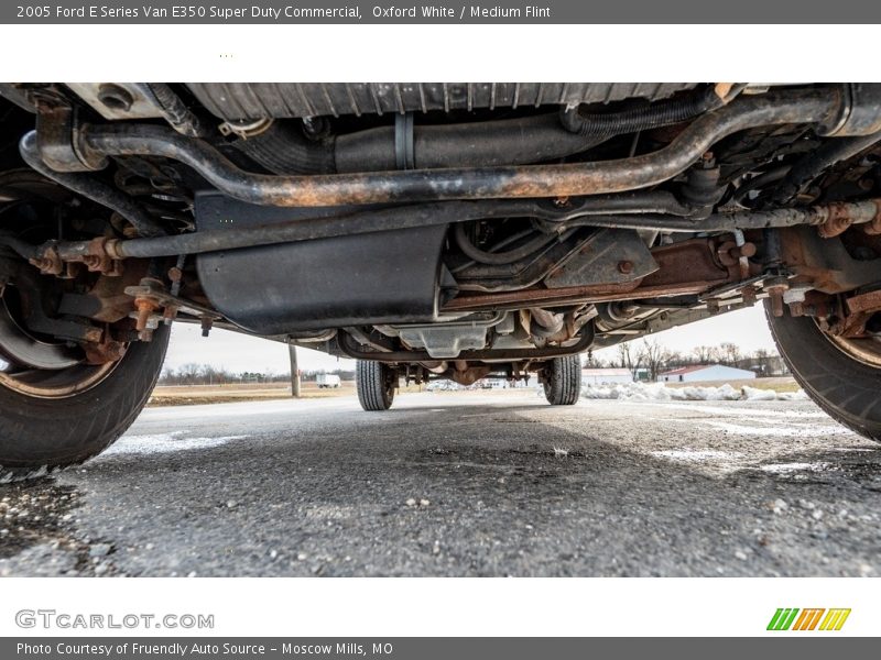 Oxford White / Medium Flint 2005 Ford E Series Van E350 Super Duty Commercial