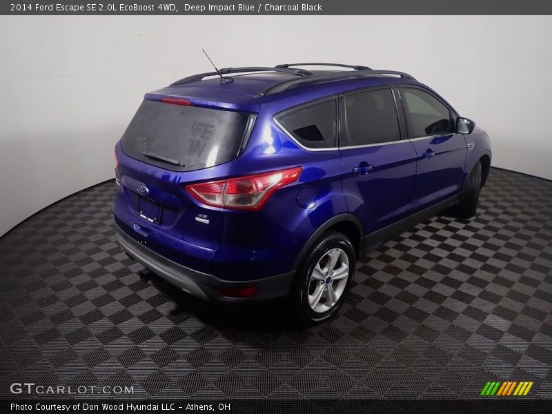 Deep Impact Blue / Charcoal Black 2014 Ford Escape SE 2.0L EcoBoost 4WD