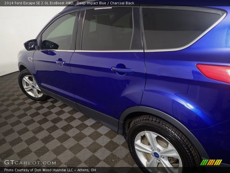 Deep Impact Blue / Charcoal Black 2014 Ford Escape SE 2.0L EcoBoost 4WD