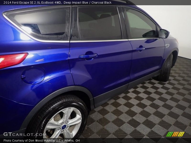 Deep Impact Blue / Charcoal Black 2014 Ford Escape SE 2.0L EcoBoost 4WD