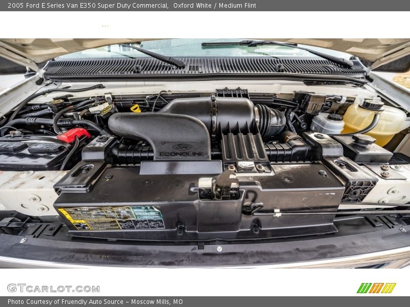 Oxford White / Medium Flint 2005 Ford E Series Van E350 Super Duty Commercial