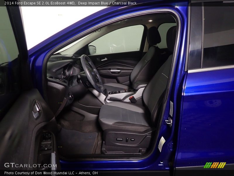 Deep Impact Blue / Charcoal Black 2014 Ford Escape SE 2.0L EcoBoost 4WD