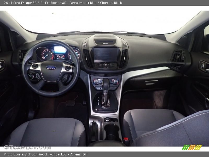 Deep Impact Blue / Charcoal Black 2014 Ford Escape SE 2.0L EcoBoost 4WD