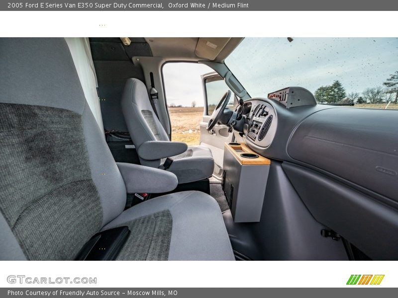 Oxford White / Medium Flint 2005 Ford E Series Van E350 Super Duty Commercial