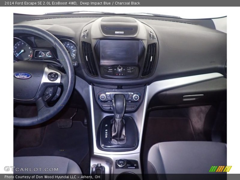 Deep Impact Blue / Charcoal Black 2014 Ford Escape SE 2.0L EcoBoost 4WD