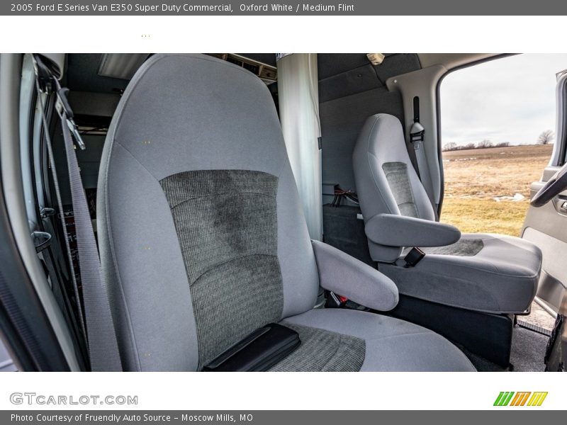 Oxford White / Medium Flint 2005 Ford E Series Van E350 Super Duty Commercial