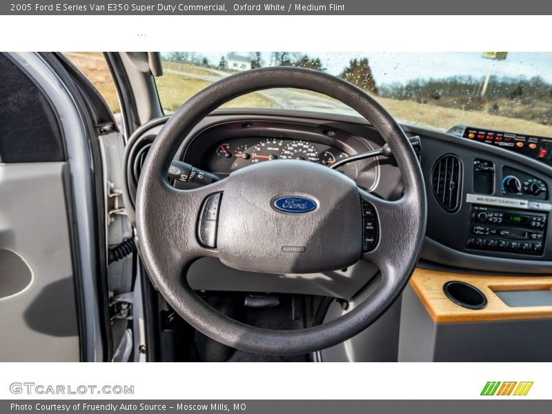 Oxford White / Medium Flint 2005 Ford E Series Van E350 Super Duty Commercial